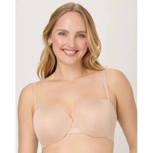 Maidenform Women's 36B Almond DreamWire Strapless Multiway Underwire Bra